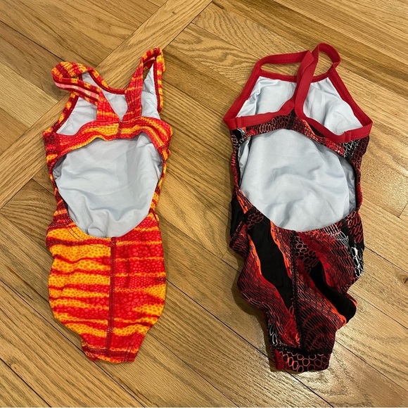 Nike Kids 2- One Piece Swimsuits - Picture 4 of 4